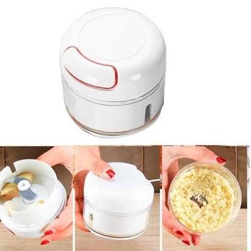 Terupdate 6KDEQ KUKE Mini Food Chopper / Blender Tangan Mini / Speedy Chopper Mini / Blender Tarik M