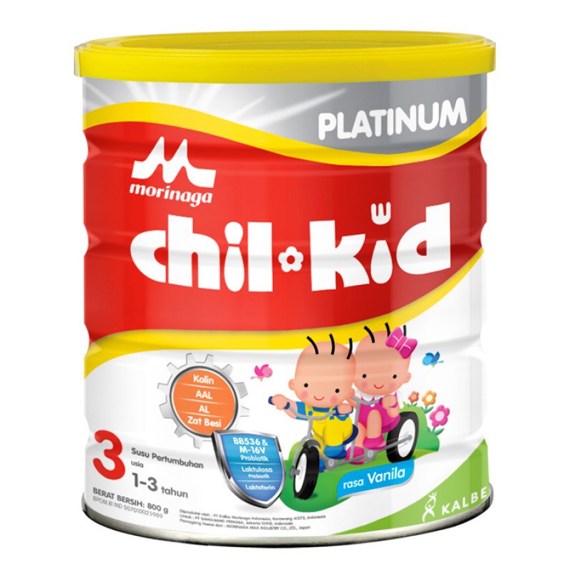 Susu Chil kid platinum 800g madu n vanila