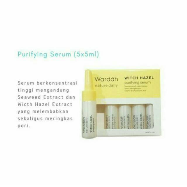 serum wardah purifying facial