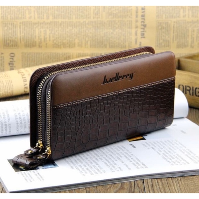 handbag tas tangan clutch impor Dompet kulit buaya