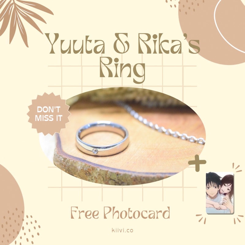 Cincin Yuuta Okkotsu / Yuuta Okkotsu’s Ring FREE PHOTOCARD