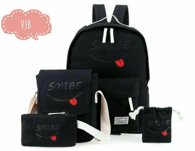 BACKPACK SMIBE-Ransel Anak sekolah Tas Gendong Tas Ransel Cowok dan Cewek
