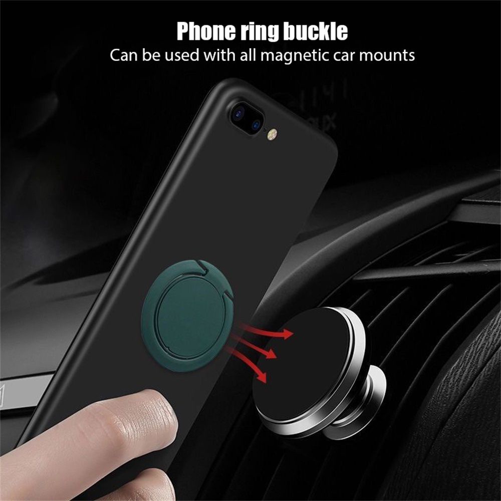 TOP Multicolor Mobile Phone Stand Universal Desktop Support Smartphone Bracket Ultra-Thin Car Holder 360° Rotation Durable Finger Ring Holder/Multicolor