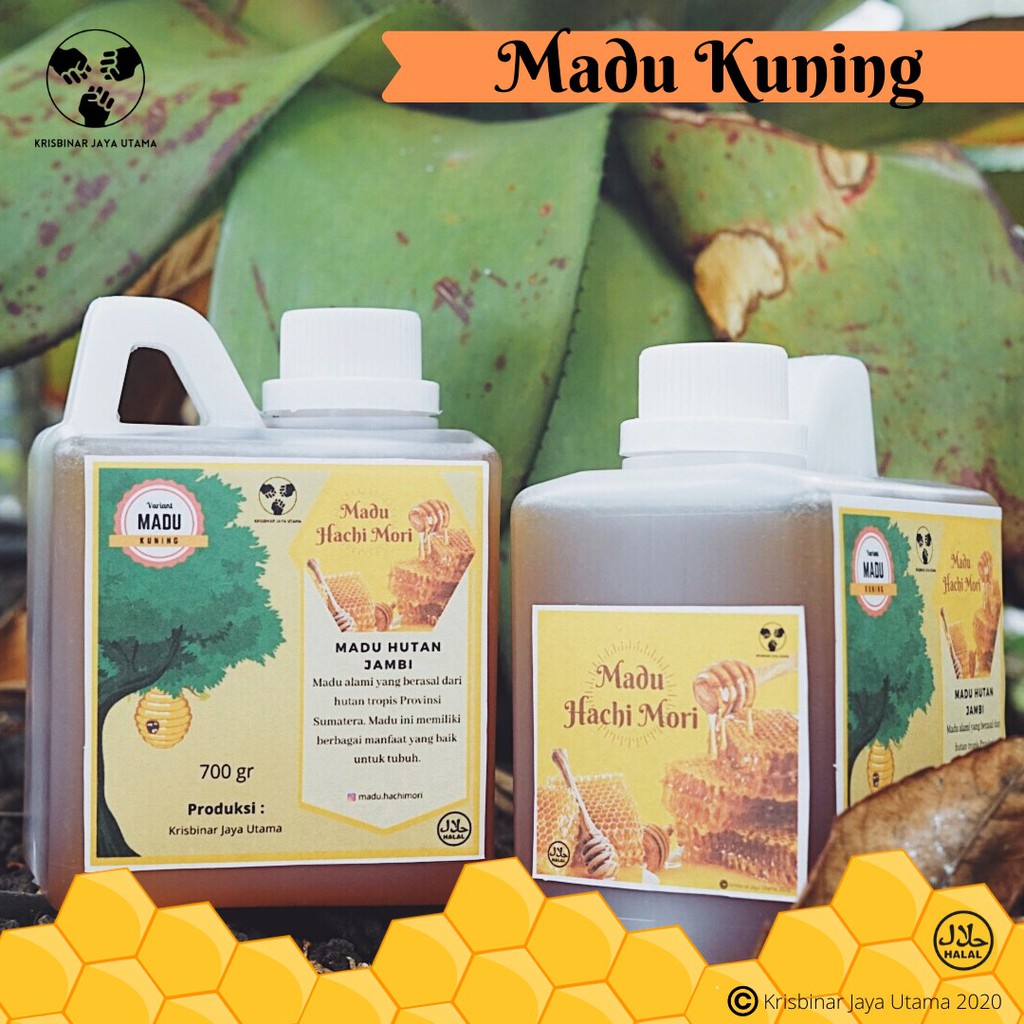 

Madu Hutan Hachi Mori, 700gr