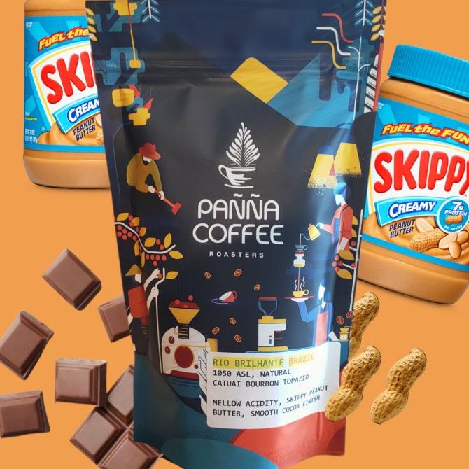 

kopi brazil rio brilhante kemasan 200 g