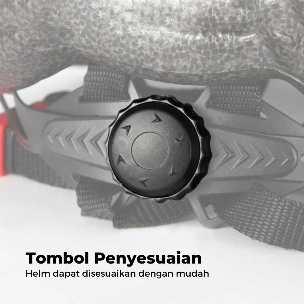 MARKETBIX Helm Sepeda Universal Gunung Mtb BMX Ringan EPS PVC Pelindung Kepala