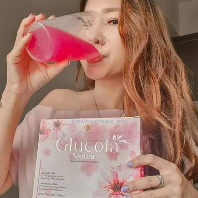 

Glukola Sakura | minuman kesehatan | mci | minuman pemutih kulit