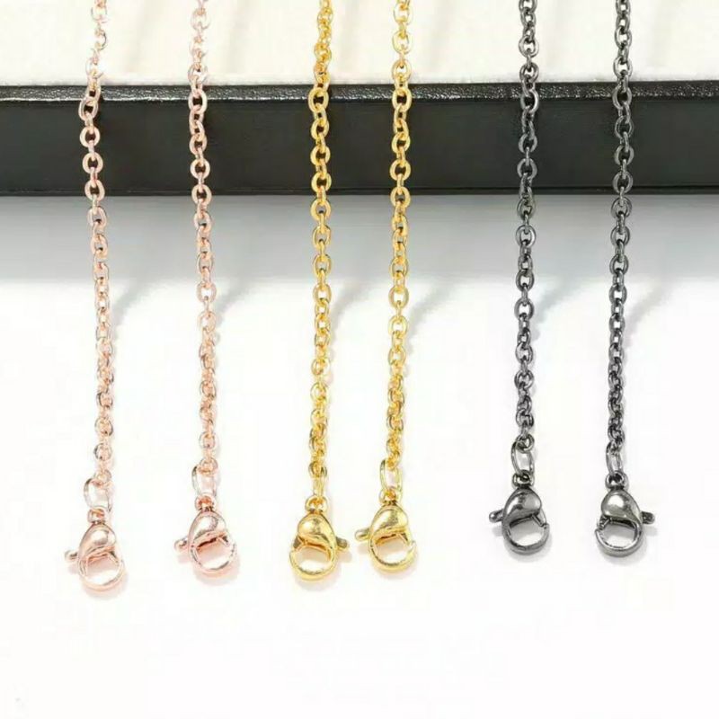 RANTAI MASKER PREMIUM CHAIN STRAP MASK KONEKTOR MASKER TALI MASKER RANTAI PRIA WANITA