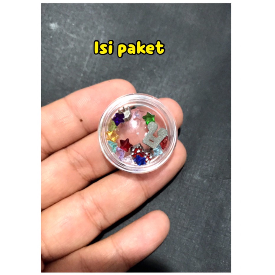 Sprinkle 3d shaker filler locket filler isi locket isi shaker