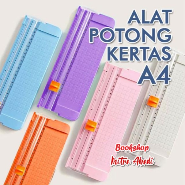 Alat Pemotong - Potong Kertas A4 / A4 Paper Trimmer Cutter Portable