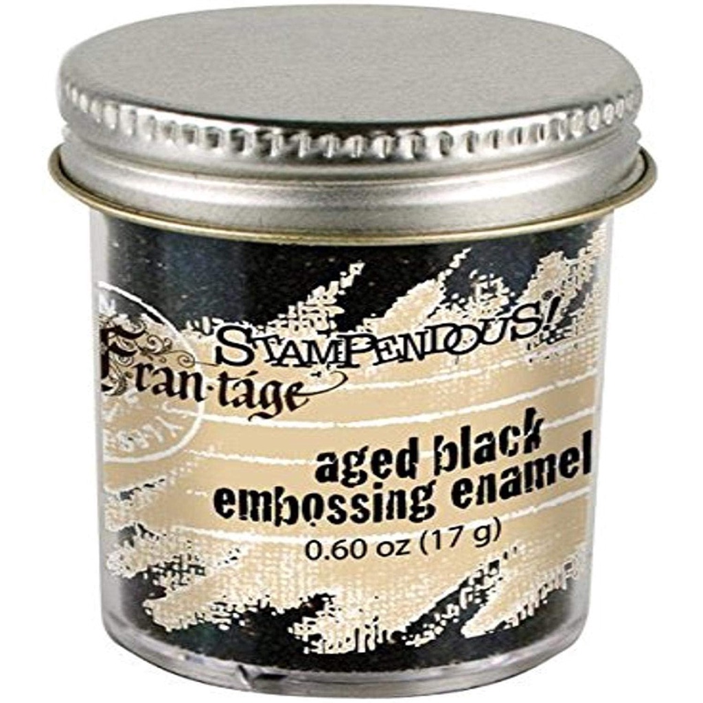 

STAMPENDOUS Aged Black Emboss Enamel FREG026