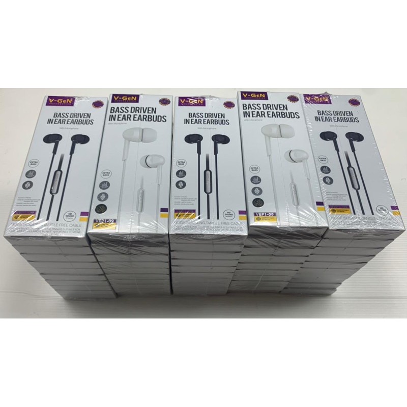 PROMO HANDSFREE VGEN VEP1-09 ORIGINAL NOISE ISOLATING