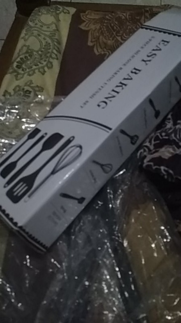 5pc Spatula Silikon / Alat Masak Sutil Set Isi 5 Utensil Silicone Set