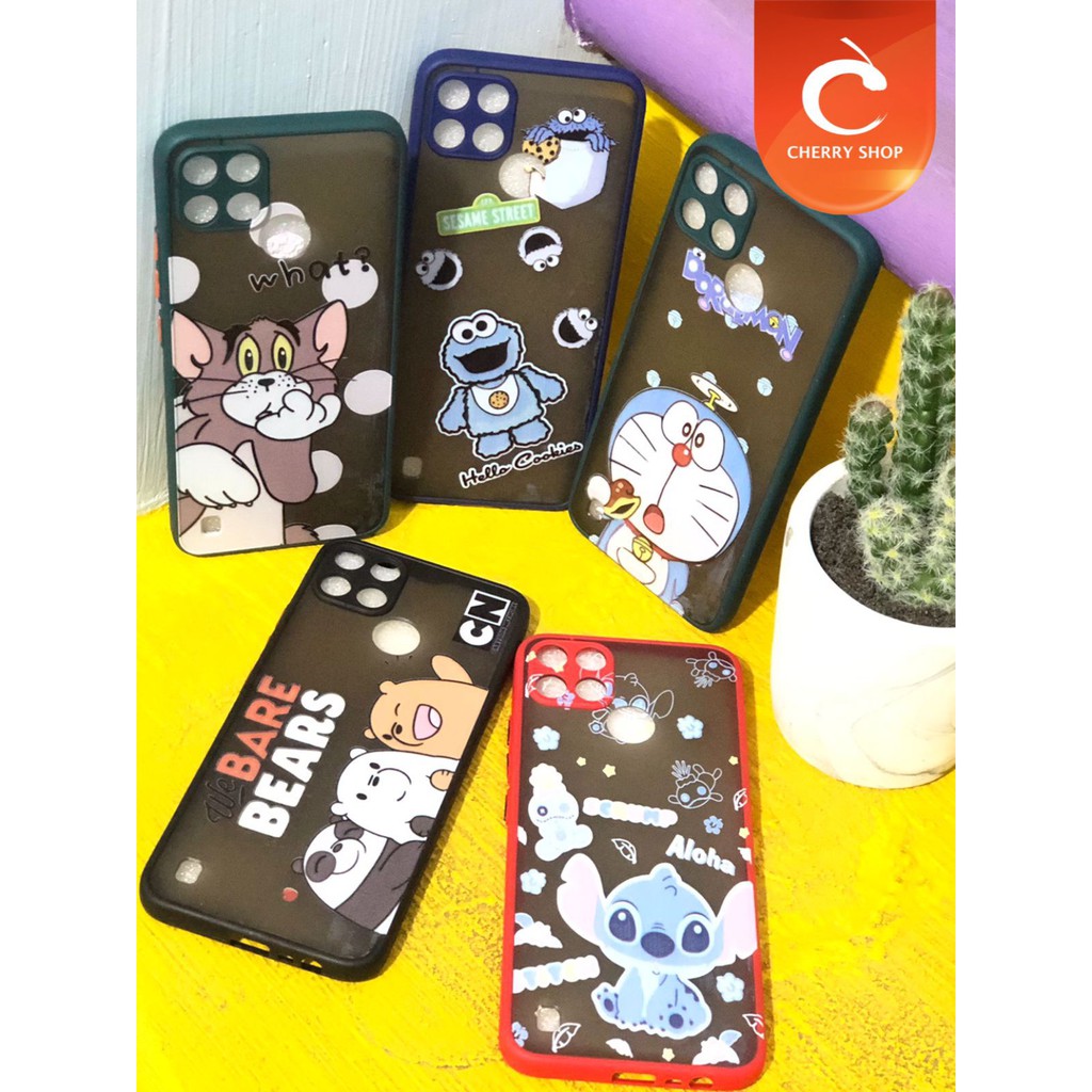 Jual Case Dove Kartun Doraemon Tomandjerry Stich Realme C21y Shopee Indonesia 8537