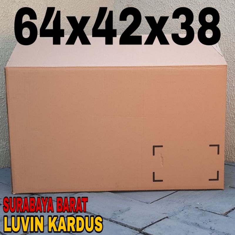 

Kardus Karton Box Besar uk 64x42x38 cm Packaging Jumbo