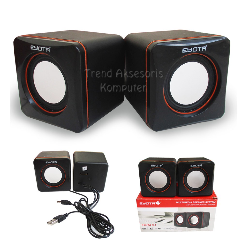 Trend-Eyota S1 Mini Speaker - Hitam