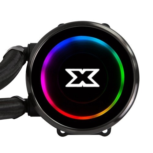 Xagatek Aurora 120 AIO CPU Liquid Cooler Fan 120mm Rainbow ARGB