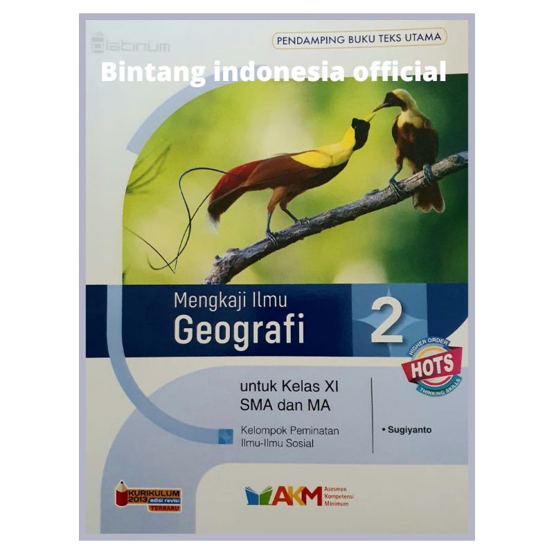 Platinum - Buku Pelajaran Geografi Kelas 10,11,12 SMA Kurikulum 2013 Revisi