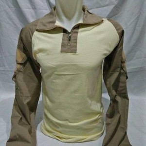 combat shirt tan variasi honeywhite ripstop cotton&amp;cardet 24s