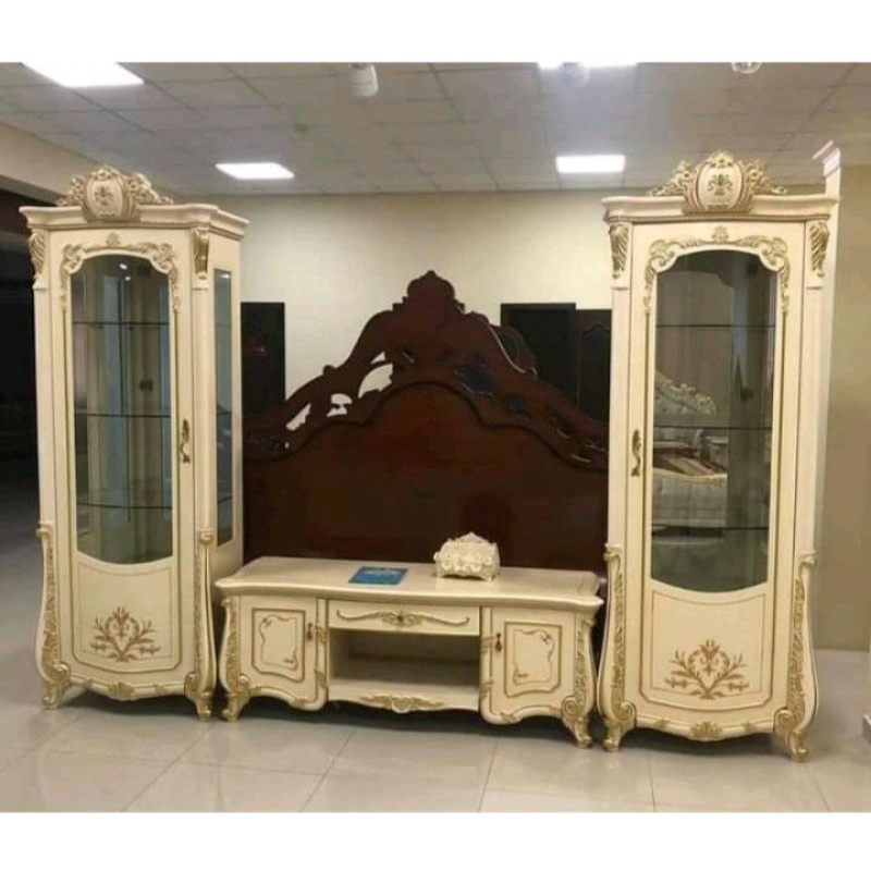 Bufet tv+lemari pajangan