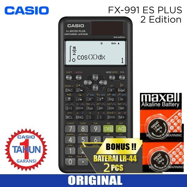 

Casio Calculator Fx 991 Es Plus-2