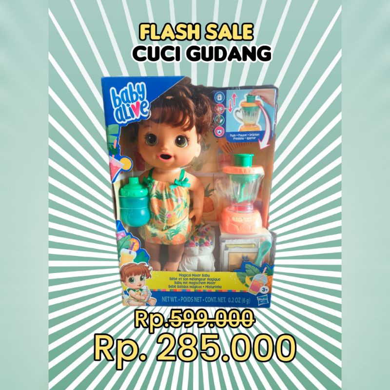 Baby Alive Blender Mixer Baby Magical Original
