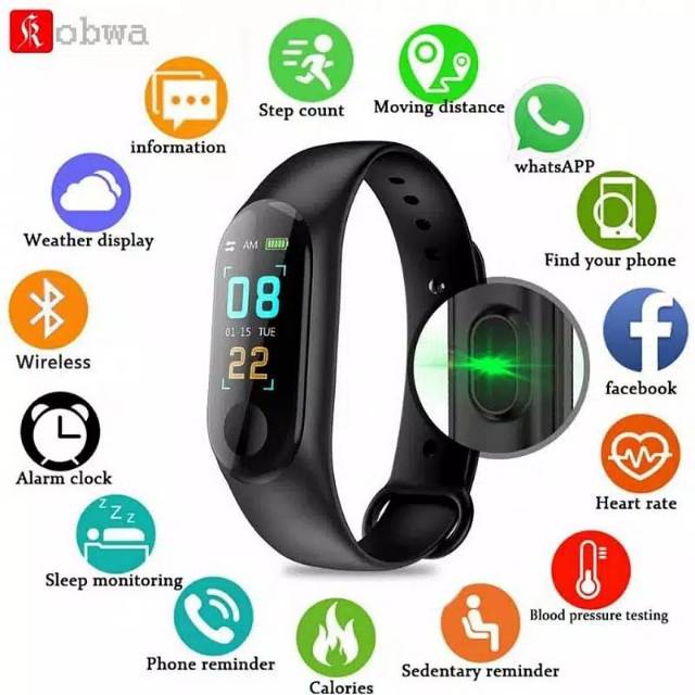 Jam tangan Smart Watch Digital GBU - 766