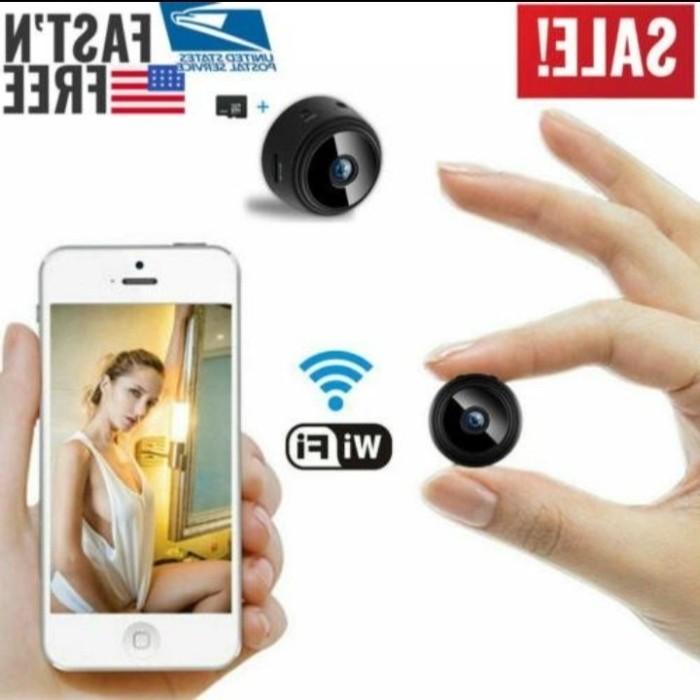 IP Cam A9 Mini Spy WiFi HD 5MP Smart CCTV Wireless Camera Pengintai
