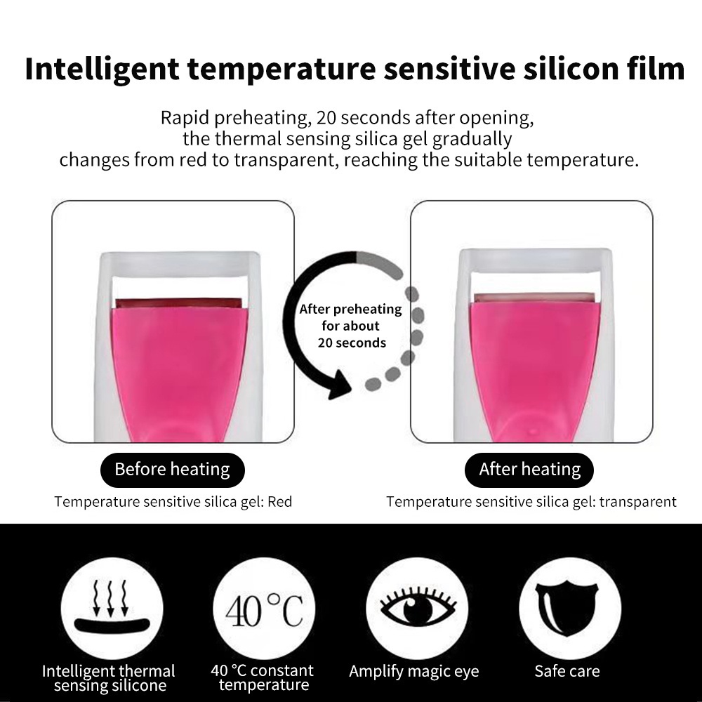 Penjepit Bulu Mata Listrik Tahan Lama Untuk Alat Makeup