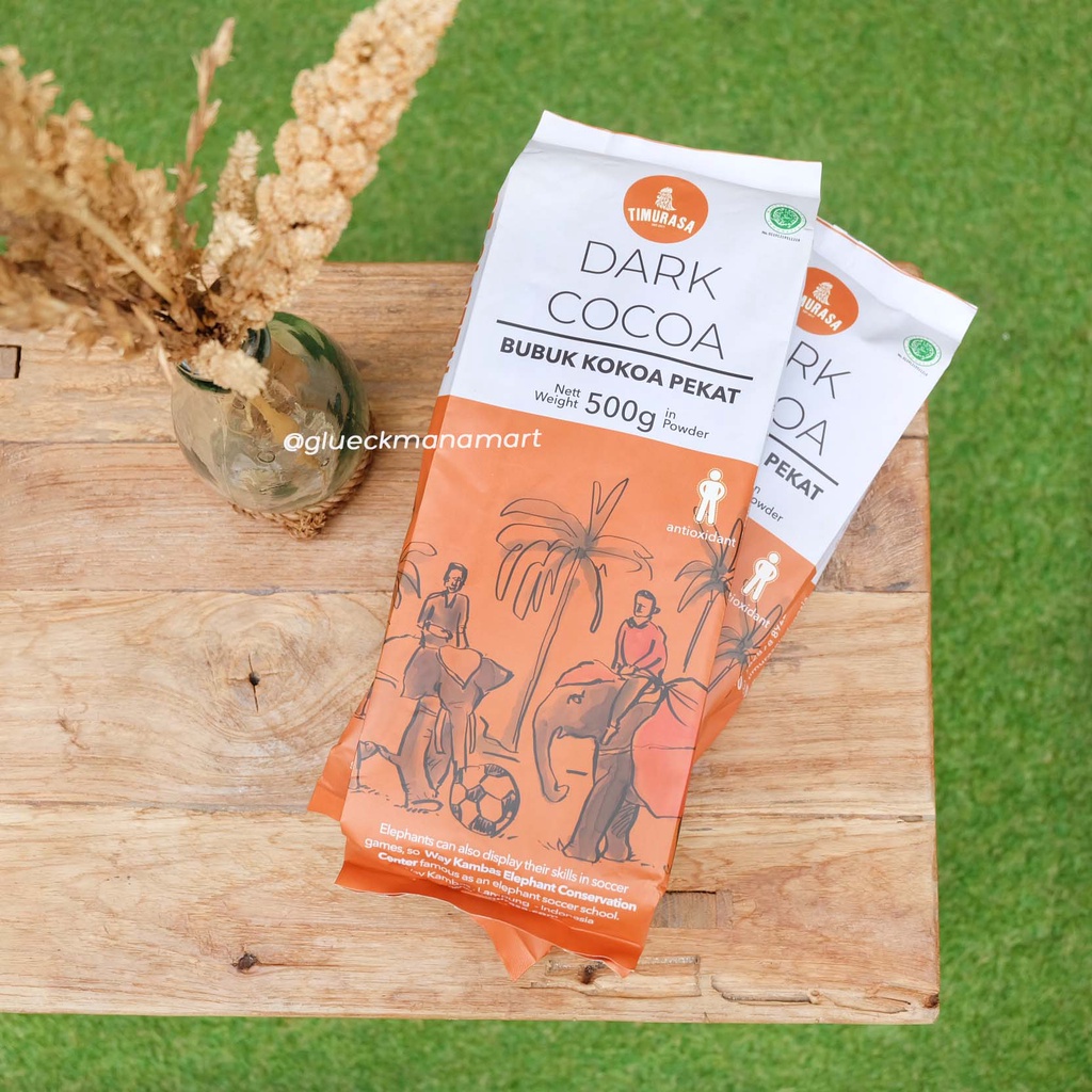 

Timurasa Dark Cocoa Powder / Bubuk Kokoa Pekat 500 gr