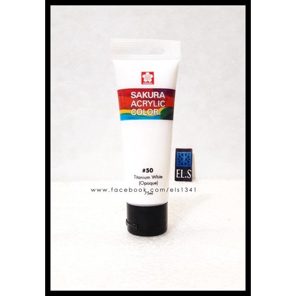 

BISA COD SAKURA ACRYLIC PAINT TITANIUM WHITE ( CAT ACRYLIC ) TERBAIK 11