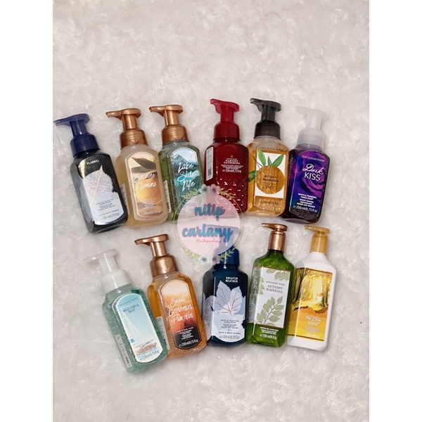 BBW BATH AND BODY WORKS GENTLE FOAMING / GEL HAND SOAP 236ml