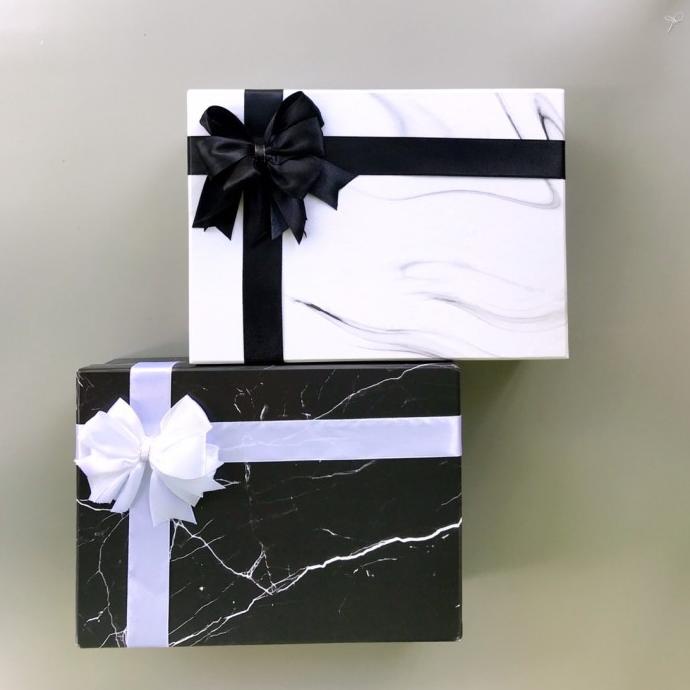 

[COD] Gift Box Hampers Kado Hadiah Marbel Size Box 30 cm x 20 cm x 10 cm [COD]