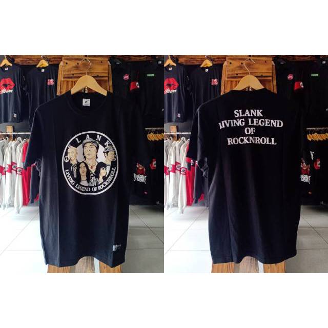 ᵇˡᵘᵉˢ ᶜˡᵒᵗʰ14 Kaos slank - living legend rocknroll || FREE STIKER