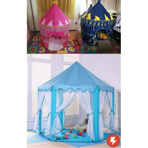 Flashmart Tenda Anak Model Castle Kado Mainan Kastil