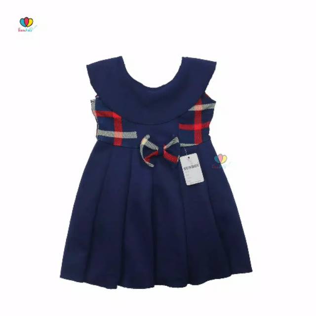 Dress cantika uk Bayi 3-12 bulan/ Dres yukensi murah baju anak perempuan