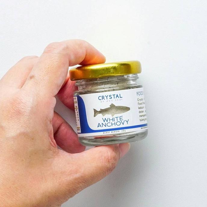 

(Convenient Size 20G) White Anchovy Food Powder / Bubuk Ikan Teri Nasi