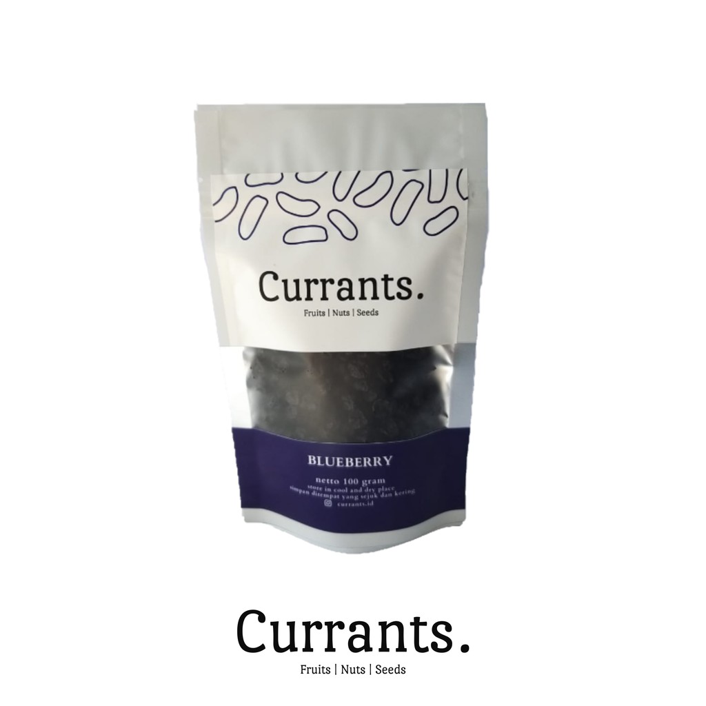 

Blueberry 100 gram by Currants.id - Buah kering