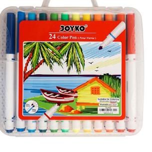 

READY STOCK@ Color Pen Joyko 24 warna CLP-05 (Pena Warna) spidol yang bisa di hapus / Joyko Washable
