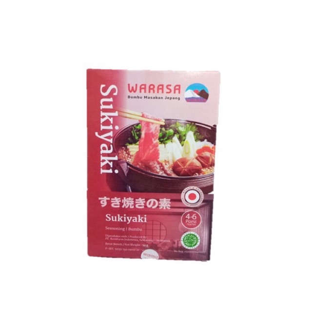 

Warasa Sukiyaki saus / Bumbu sukiyaki halal / Sukiyaki hotpot / Sukiyaki halal jepang / Bumbu jepang