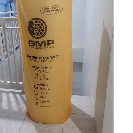 

➮ Bubble Wrap Ekonomis Bening GMP 125 cm x 50 m - GMP 2.4 BENING ➩