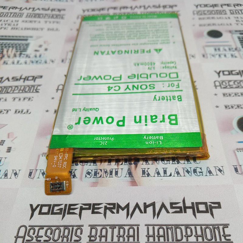 BATRE BATREI BATERAI BATTERY SONY XPERIA Z3 MINI Z3 COMPACT C4 DUAL LIS1561ERPC BRAIN DOUBLE POWER