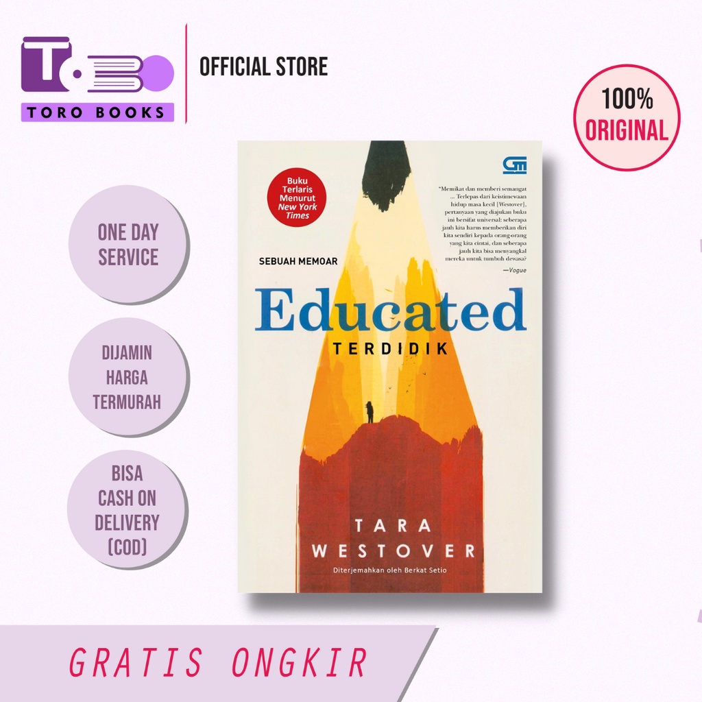 Terdidik (Educated) : Sebuah Memoar - Tara Westover