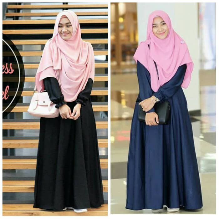  Baju  Gamis  Syar i  Belva Shopee  Indonesia