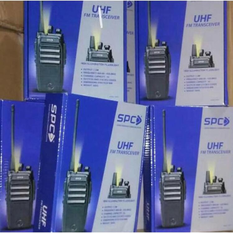 Radio Handy Talkie Single Band HT SPC SH10 UHF Walkie Talkie SH-10