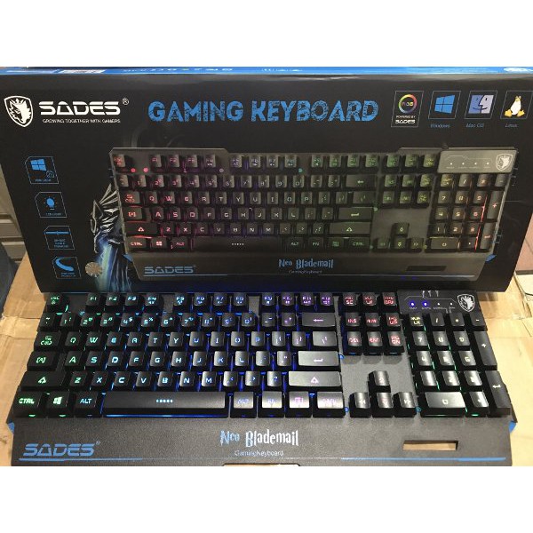 SADES NEO BLADEMAIL RGB GAMING KEYBOARD CO1691 CN Comp