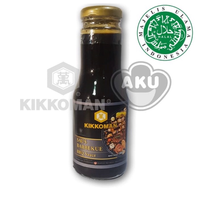 

Kikkoman Honey BBQ Barbeque Sauce - Saus Barbekue HALAL 300gr