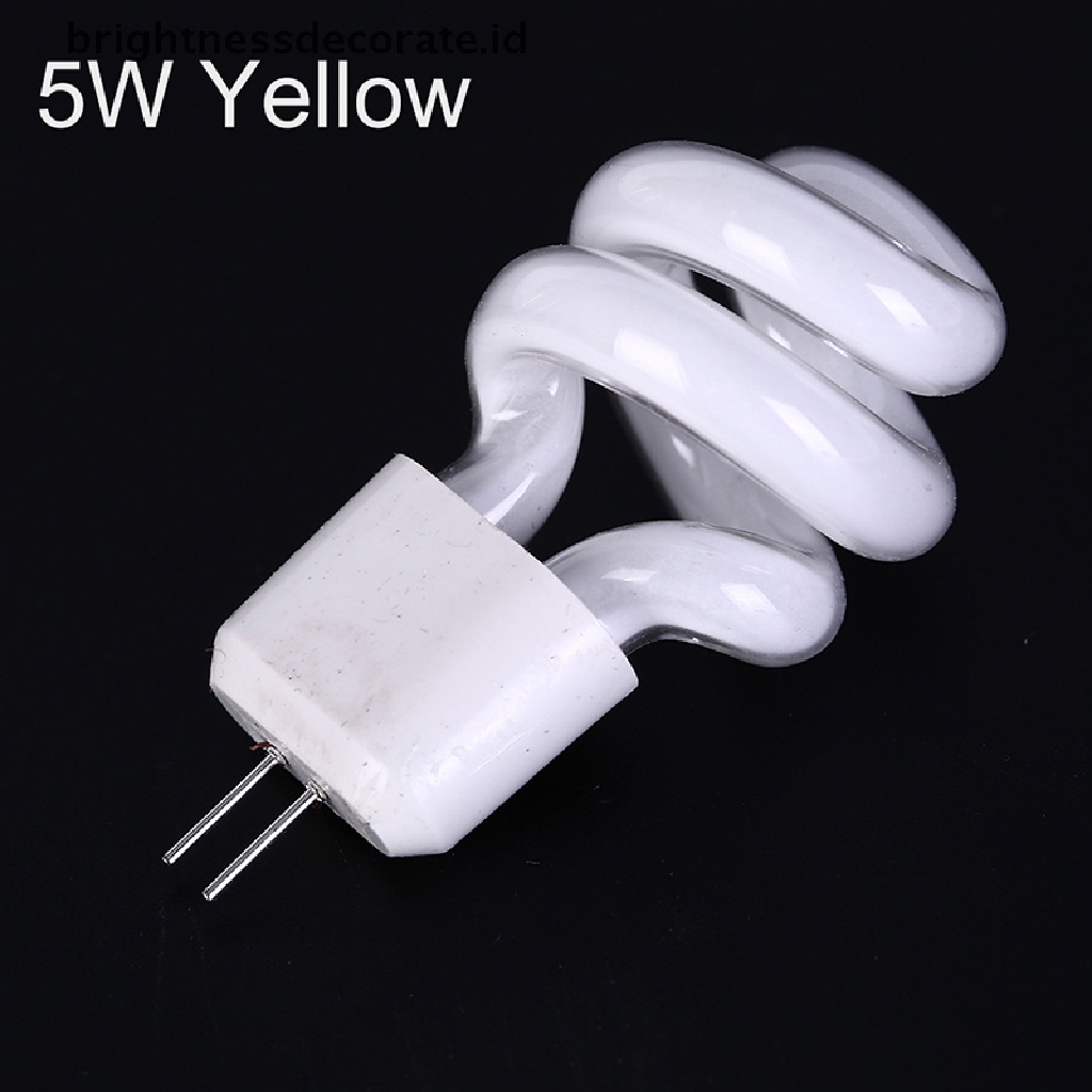 1pc G4 Lampu Spiral 3 / 5w Fluorescent Hemat Energi