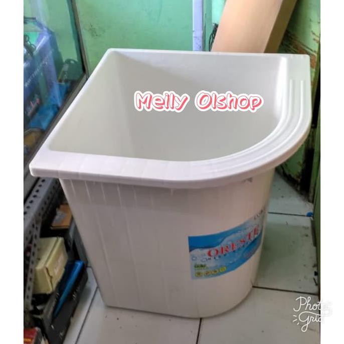 FREEONGKIR Bak Air Kamar Mandi/ Bak Air Mandi Plastik/ Bak Air Sudut Kamar Mandi AP436