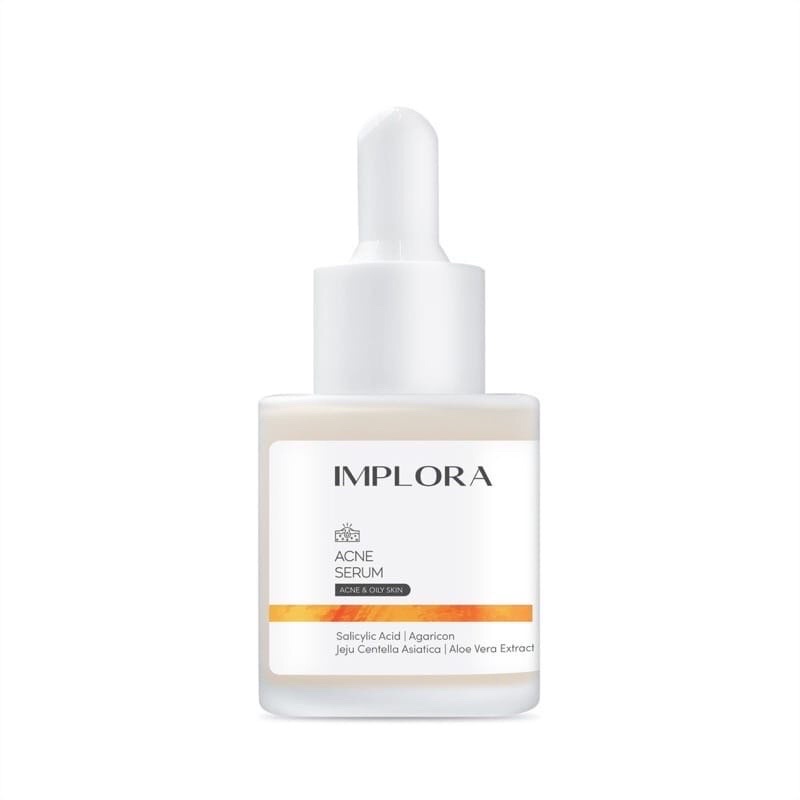 IMPLORA serum | face serum | serum wajah | acne | brightening | peeling | midnight serum